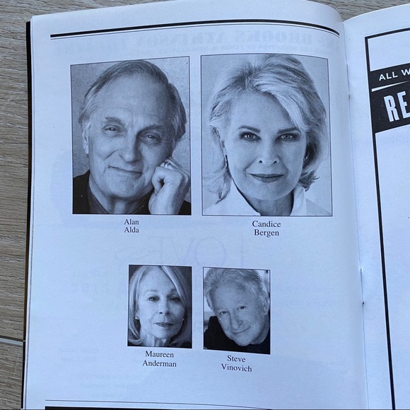 PLAYBILL Love Letters - Picture 3 of 4